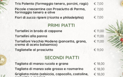 Menu di Natale 2023